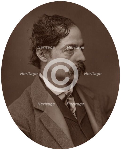 William Quiller Orchardson, artist and Royal Academician, 1882. Creator: Lock & Whitfield.