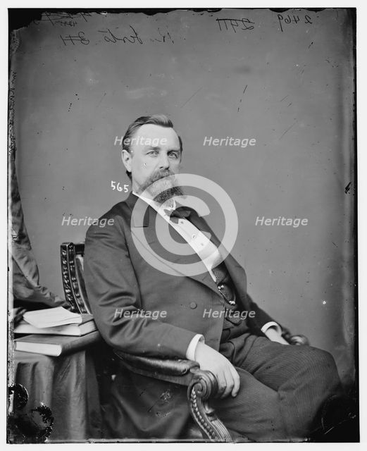William Randall Roberts of New York, between 1860 and 1875. Creator: Unknown.