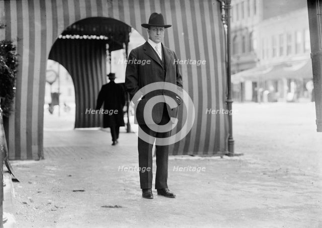 William Randolph Hearst - Snap At Willard, 1911. Creator: Harris & Ewing.