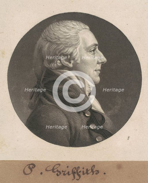 William Randolph IV, 1807-1808. Creator: Charles Balthazar Julien Févret de Saint-Mémin.