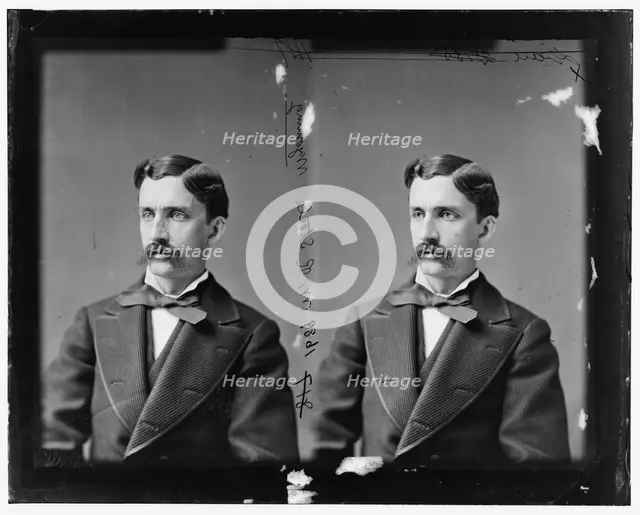 William Randolph Steele of Wyoming, 1865-1880. Creator: Unknown.