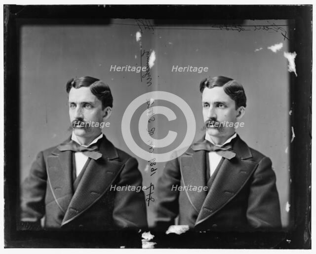 William Randolph Steele of Wyoming, 1865-1880. Creator: Unknown.