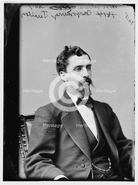 William Randolph Steele of Wyoming Territory, between 1870 and 1880. Creator: Unknown.