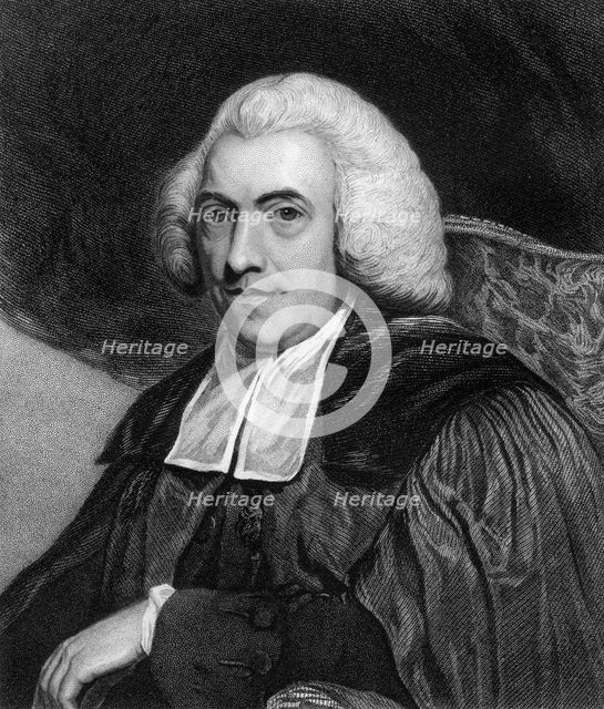 William Robertson, 18th century Scottish historian and Principal of Edinburgh University, (1845).Artist: H Meyer