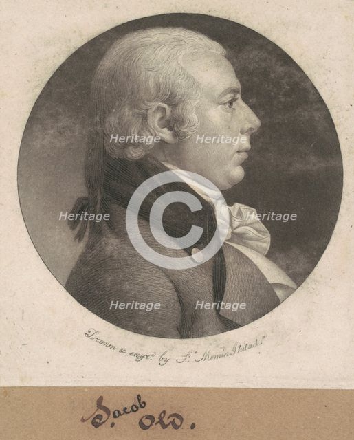 William Rodman, c. 1799. Creator: Charles Balthazar Julien Févret de Saint-Mémin.