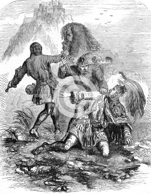 William Rufus and the soldier. Artist: Unknown