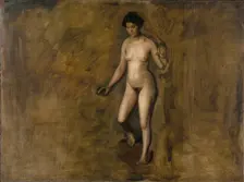William Rush's Model, 1908. Creator: Thomas Eakins