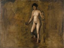 William Rush's Model, 1908. Creator: Thomas Eakins