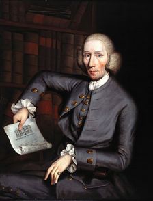 William Russell (1718-1801), surgeon to the Worcester Infirmary, c1770s. Creator: Stephen Hewson