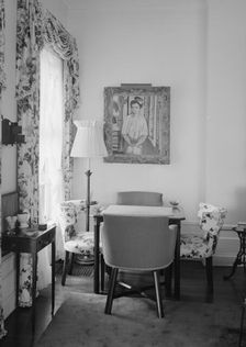 William S Paley, residence in Manhasset, Long Island, 1942. Creator: Gottscho-Schleisner, Inc