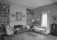 William S Paley, residence in Manhasset, Long Island, 1942. Creator: Gottscho-Schleisner, Inc