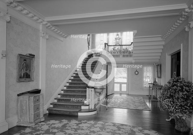 William S Paley, residence in Manhasset, Long Island, 1942. Creator: Gottscho-Schleisner, Inc.