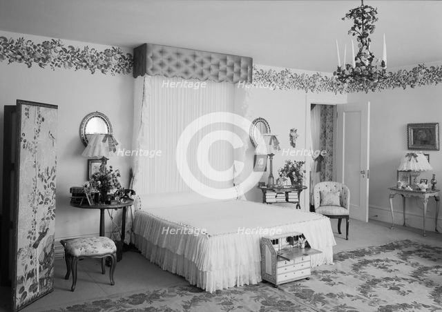 William S Paley, residence in Manhasset, Long Island, 1942. Creator: Gottscho-Schleisner, Inc.
