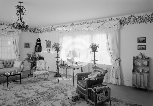 William S Paley, residence in Manhasset, Long Island, 1942. Creator: Gottscho-Schleisner, Inc.