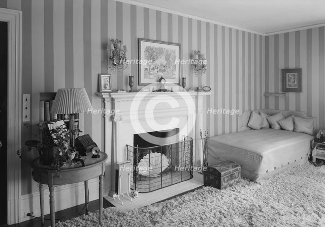 William S Paley, residence in Manhasset, Long Island, 1942. Creator: Gottscho-Schleisner, Inc.
