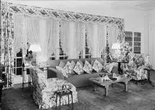 William S. Paley, residence in Manhasset, Long Island, New York, 1942. Creator: Gottscho-Schleisner, Inc