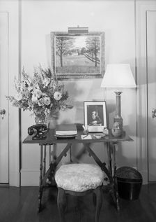William S. Paley, residence in Manhasset, Long Island, New York, 1942. Creator: Gottscho-Schleisner, Inc