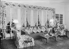 William S. Paley, residence in Manhasset, Long Island, New York, 1942. Creator: Gottscho-Schleisner, Inc