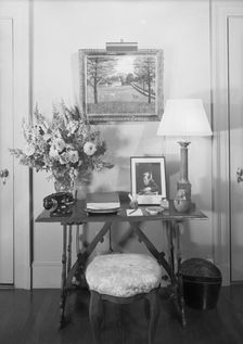 William S. Paley, residence in Manhasset, Long Island, New York, 1942. Creator: Gottscho-Schleisner, Inc