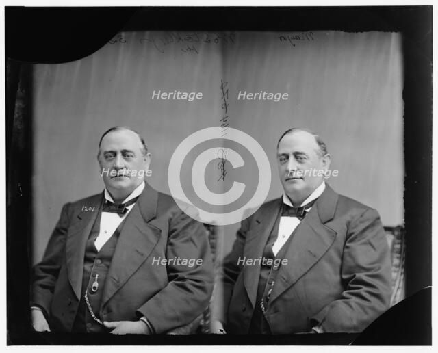 William S. Stokley of Pennsylvania, 1865-1880. Creator: Unknown.