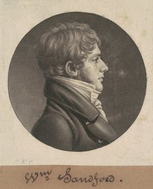 William Sanford, 1804-1806. Creator: Charles Balthazar Julien Févret de Saint-Mémin