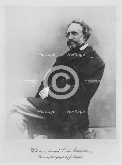 'William, second Lord Ashburton', (early 20th century). Creator: J. J. Waddington.