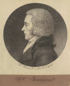William Seton, 1797. Creator: Charles Balthazar Julien Févret de Saint-Mémin