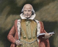 William Shakespeare (1564-1616), English writer, (19th century). Creator: Baude