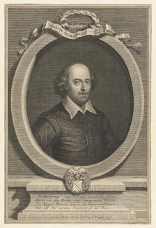 William Shakespeare, 1719. Creator: George Vertue