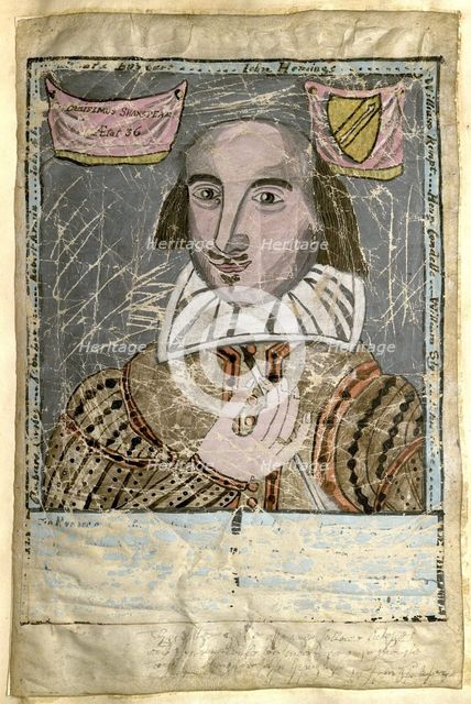 William Shakespeare, 1794-1813. Artist: Ireland, William Henry, (?) (1777-1835)