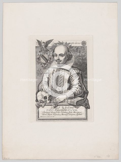 William Shakespeare, 1876. Creator: Charles William Sherborn.