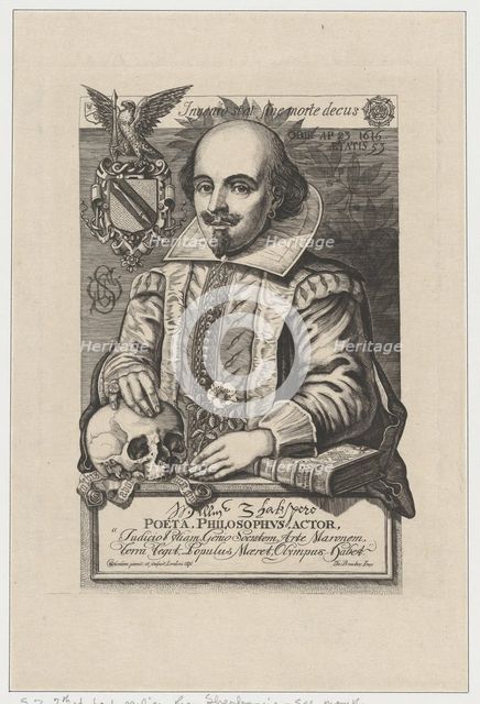 William Shakespeare, 1876. Creator: Charles William Sherborn.