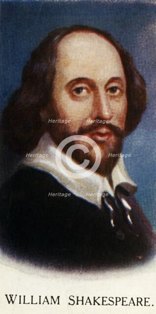 'William Shakespeare', 1927. Creator: Unknown.