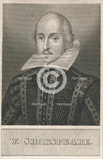 William Shakespeare. Creator: Unknown.