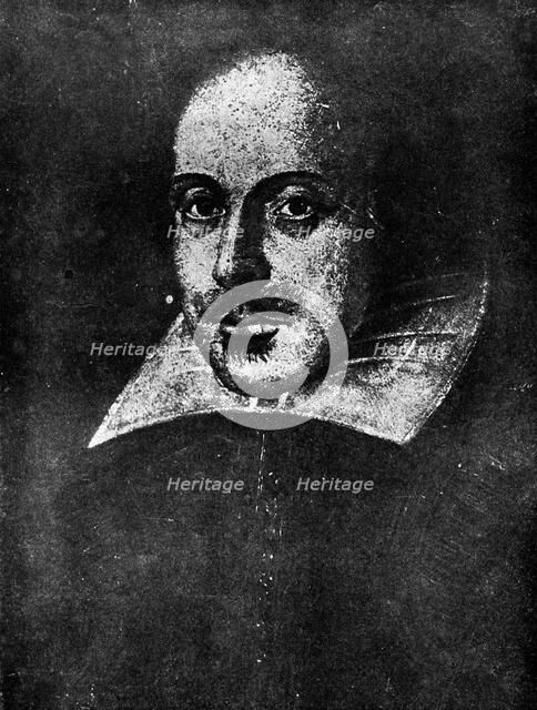 William Shakespeare, English playwright, 19th century. Artist: Unknown