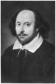 William Shakespeare, English playwright, (19th century)