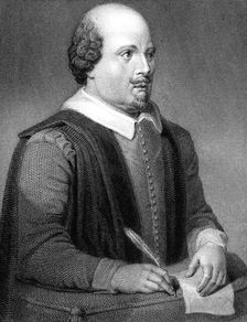 William Shakespeare, English poet and playwright, (1820). Artist: William Finden