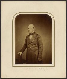 William Sharpey, Sec. Roy. Soc., 1855. Creator: Maull & Polyblank
