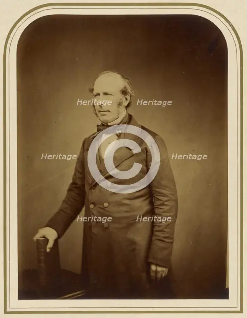 William Sharpey, Sec. Roy. Soc., 1855. Creator: Maull & Polyblank.