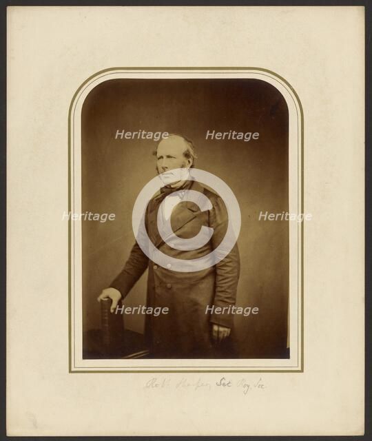 William Sharpey, Sec. Roy. Soc., 1855. Creator: Maull & Polyblank.