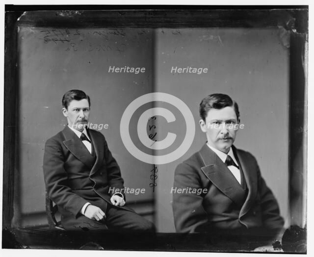 William Shearer Stenger of Pennsylvania, 1865-1880. Creator: Unknown.