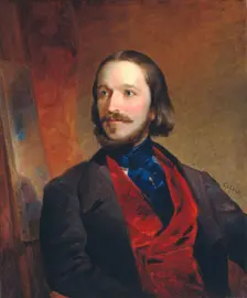 William Sidney Mount, c. 1850. Creator: Charles Loring Elliott