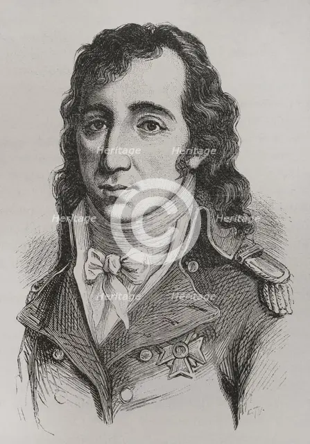 William Sidney Smith, (1764-1840), British admiral of the Royal Navy, 1879.  Creator: Unknown.