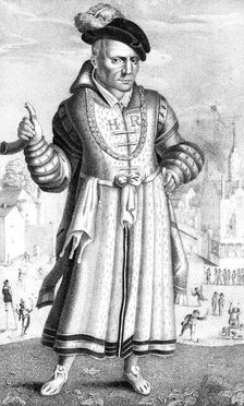 William Sommers, court jester of Henry VIII, (1825)