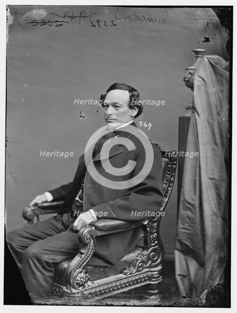 William Slosson Lincoln of New York, between 1860 and 1875. Creator: Unknown.