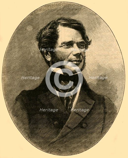 William Smith O'Brien, Irish nationalist rebel and politician, c1848 (c1890). Creator: Unknown.