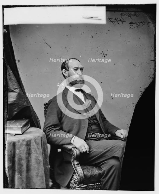 William Smyth of Iowa, between 1860 and 1875. Creator: Unknown.