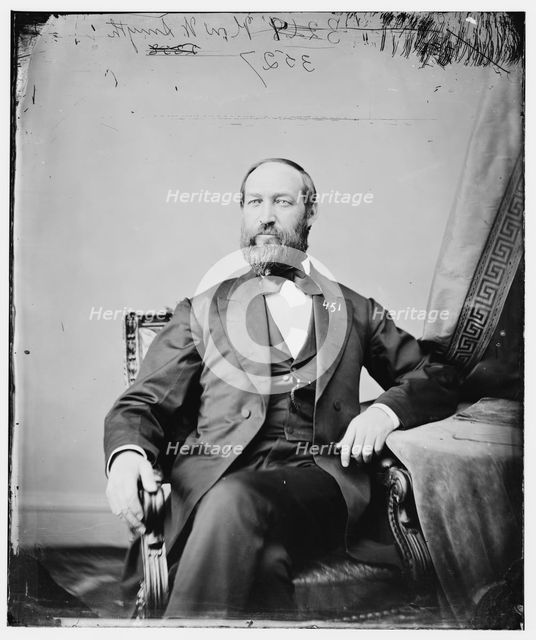 William Smyth of Iowa, between 1860 and 1875. Creator: Unknown.