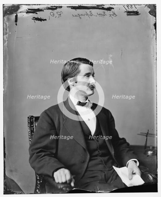 William Sprague of Rhode Island, 1865-1880. Creator: Unknown.