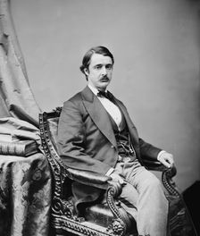 William Sprague of Rhode Island, between 1860 and 1875. Creator: Unknown